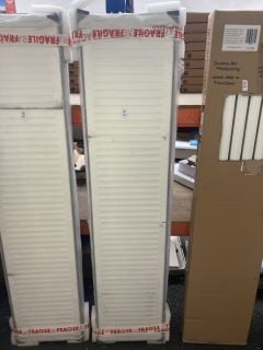 Lot 442  
            Marchington SR19 - Delivery or Collection 

                
MILANO ANTHRACITE VERTICAL PLAIN FLAT PANEL RADIATOR 1800 X 400MM - RRP £725: LOC...