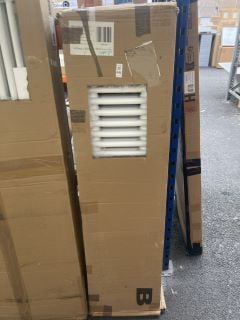 Lot 446  
            Marchington SR19 - Delivery or Collection 

                
TRADITIONAL HORIZONTAL 3 COLUMN CAST IRON STYLE RADIATOR IN WHITE 1415 X 300MM - ...