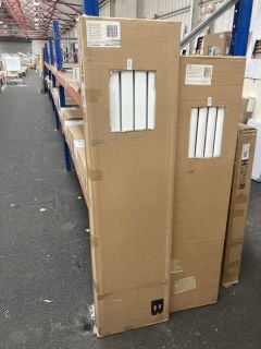 Lot 448  
            Marchington SR19 - Delivery or Collection 

                
WHITE VERTICAL DOUBLE SLIM PANEL RADIATOR 1750 X 420MM - RRP £730: LOCATION - RAC...