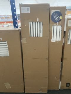 Lot 465  
            Marchington SR19 - Delivery or Collection 

                
TRADITIONAL VERTICAL 10 X 2 COLUMN CAST IRON STYLE RADIATOR IN WHITE 1800 X 470MM...