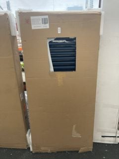 Lot 473  
            Marchington SR19 - Delivery or Collection 

                
TRADITIONAL HORIZONTAL 3 COLUMN CAST IRON STYLE RADIATOR IN REGAL BLUE 1415 X 600...