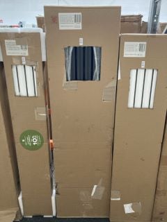 Lot 490  
            Marchington SR19 - Delivery or Collection 

                
BLACK VERTICAL DOUBLE OVAL TUBED RADIATOR 1780 X X472MM - RRP £745: LOCATION - B6...