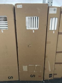 Lot 501  
            Marchington SR19 - Delivery or Collection 

                
TRADITIONAL VERTICAL 12 X 3 COLUMN CAST IRON STYLE RADIATOR IN WHITE 1800 X 560MM...