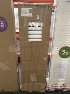 Lot 504  
            Marchington SR19 - Delivery or Collection 

                
WHITE HORIZONTAL DOUBLE OVAL TUBED RADIATOR 1416 X 400MM - RRP £425: LOCATION - B...