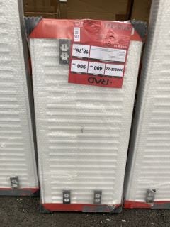 Lot 522  
            Marchington SR19 - Delivery or Collection 

                
KRAD DOUBLE COMPACT RADIATOR 900 X 400MM - RRP £165: LOCATION - B6 ISLAND