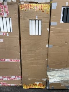 Lot 529  
            Marchington SR19 - Delivery or Collection 

                
WHITE VERTICAL DOUBLE OVAL TUBED RADIATOR 1600 X 472MM - RRP £680: LOCATION - B6 ...