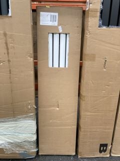 Lot 531  
            Marchington SR19 - Delivery or Collection 

                
WHITE VERTICAL DOUBLE OVAL TUBED RADIATOR 1400 X 354MM - RRP £605: LOCATION - B6 ...