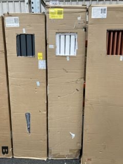 Lot 534  
            Marchington SR19 - Delivery or Collection 

                
WHITE VERTICAL SINGLE OVAL TUBED ELECTRICALLY HEATED ALUMINUM RADIATOR 1780 X 354...
