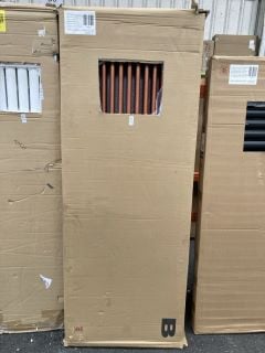 Lot 535  
            Marchington SR19 - Delivery or Collection 

                
TRADITIONAL VERTICAL 14 X 3 COLUMN CAST IRON STYLE RADIATOR IN METALLIC COPPER 18...