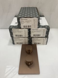 Lot 545  
            Marchington SR19 - Delivery or Collection 

                
QTY OF BRUSHED BRONZE 2 OUTLET EASYBOX TRIM COVERS - RRP £250: LOCATION - RACKING 1