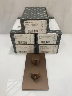 Lot 546  
            Marchington SR19 - Delivery or Collection 

                
QTY OF BRUSHED BRONZE 2 OUTLET EASYBOX TRIM COVERS - RRP £250: LOCATION - RACKING 1
