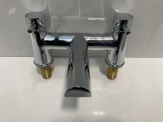 Lot 569  
            Marchington SR19 - Delivery or Collection 

                
DECK MOUNTED BATH FILLER IN CHROME - RRP £245: LOCATION - RACKING 1