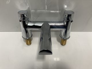 Lot 571  
            Marchington SR19 - Delivery or Collection 

                
DECK MOUNTED BATH FILLER IN CHROME - RRP £245: LOCATION - RACKING 1