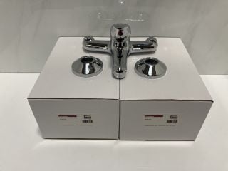 Lot 581  
            Marchington SR19 - Delivery or Collection 

                
2 X WALL MOUNTED MONO LEVER BATH FILLERS IN CHROME - RRP £230: LOCATION - RACKING 1