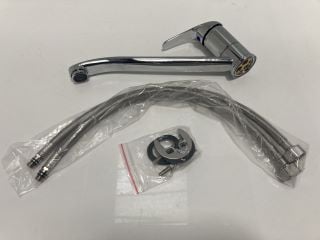 Lot 592  
            Marchington SR19 - Delivery or Collection 

                
MONO KITCHEN SINK MIXER TAP IN CHROME WITH SWIVEL SPOUT - ORIGINAL RRP £145: LOCA...