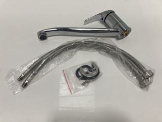 Lot 594  
            Marchington SR19 - Delivery or Collection 

                
MONO KITCHEN SINK MIXER TAP IN CHROME WITH SWIVEL SPOUT - ORIGINAL RRP £145: LOCA...