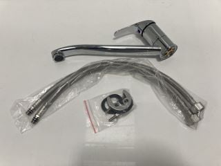 Lot 595  
            Marchington SR19 - Delivery or Collection 

                
MONO KITCHEN SINK MIXER TAP IN CHROME WITH SWIVEL SPOUT - ORIGINAL RRP £145: LOCA...