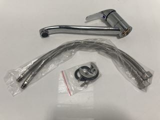 Lot 600  
            Marchington SR19 - Delivery or Collection 

                
MONO KITCHEN SINK MIXER TAP IN CHROME WITH SWIVEL SPOUT - ORIGINAL RRP £145: LOCA...