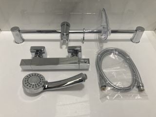 Lot 610  
            Marchington SR19 - Delivery or Collection 

                
THERMOSTATIC BAR SHOWER VALVE IN CHROME WITH SHOWER SLIDE RAIL KIT, MULTI FUNCTIO...
