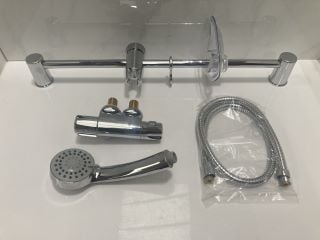 Lot 615  
            Marchington SR19 - Delivery or Collection 

                
THERMOSTATIC BAR SHOWER VALVE IN CHROME WITH SHOWER SLIDE RAIL KIT, MULTI FUNCTIO...