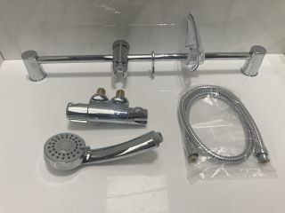 Lot 617  
            Marchington SR19 - Delivery or Collection 

                
THERMOSTATIC BAR SHOWER VALVE IN CHROME WITH SHOWER SLIDE RAIL KIT, MULTI FUNCTIO...