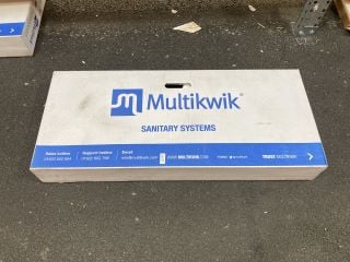 Lot 670  
            Marchington SR19 - Delivery or Collection 

                
MULTIKWIK W/C WALL MOUNTING FRAME - RRP £245: LOCATION - RACKING 1