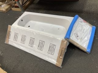 Lot 674  
            Marchington SR19 - Delivery or Collection 

                
1700 X 700MM NTH SINGLE ENDED LOW LEVEL BATH WITH A BATH SIDE & END PANEL - RRP £...