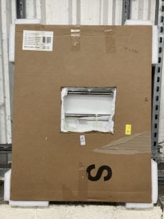 Lot 679  
            Marchington SR19 - Delivery or Collection 

                
STAINLESS STEEL STRAIGHT TUBED HEATED TOWEL RADIATOR 800 X 600MM - RRP £219: LOCA...