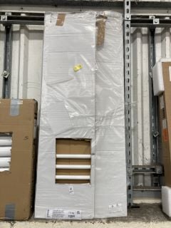 Lot 680  
            Marchington SR19 - Delivery or Collection 

                
WHITE STRAIGHT TUBED HEATED TOWEL RADIATOR 1200 X 500MM - RRP £299: LOCATION - B2