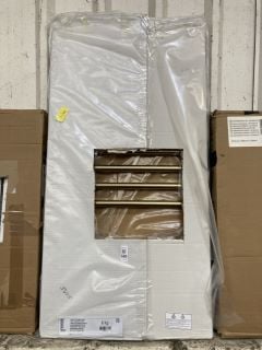 Lot 688  
            Marchington SR19 - Delivery or Collection 

                
BRUSHED BRASS STRAIGHT TUBED HEATED TOWEL RADIATOR 1000 X 500MM - RRP £269: LOCAT...