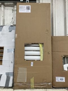 Lot 724  
            Marchington SR19 - Delivery or Collection 

                
WHITE HORIZONTAL SINGLE OVAL TUBED RADIATOR 1003 X 400MM - RRP £279: LOCATION - B6