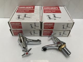 Lot 745  
            Marchington SR19 - Delivery or Collection 

                
QTY OF CHROME BATH/BASIN PILLAR TAPS - RRP £360: LOCATION - RACKING 3