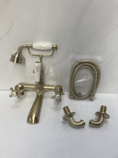 Lot 762  
            Marchington SR19 - Delivery or Collection 

                
TRADITIONAL WALL MOUNTED BSM IN BRUSHED BRASS - RRP £525: LOCATION - RACKING 3