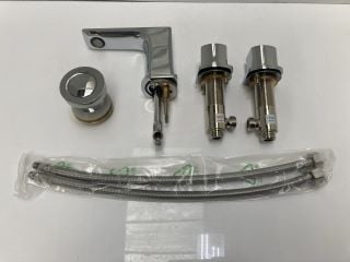 Lot 802  
            Marchington SR19 - Delivery or Collection 

                
3TH BASIN MIXER IN CHROME WITH SPRUNG WASTE - RRP £299: LOCATION - RACKING 3