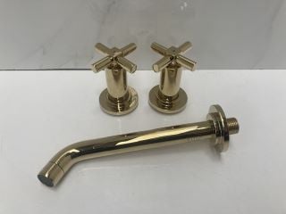 Lot 830  
            Marchington SR19 - Delivery or Collection 

                
VITRA JUNO POLISHED BRASS BASIN MIXER PARTS: LOCATION - RACKING 3