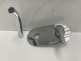 Lot 831  
            Marchington SR19 - Delivery or Collection 

                
VITRA NEST WALL MOUNTED BASIN MIXER IN CHROME - ORIGINAL RRP £245: LOCATION - RAC...