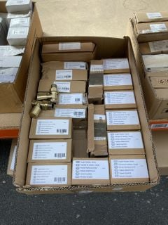 Lot 838  
            Marchington SR19 - Delivery or Collection 

                
QTY OF ASSORTED RADIATOR VALVES - RRP £500: LOCATION - RACKING 3