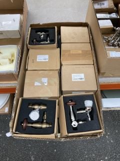 Lot 843  
            Marchington SR19 - Delivery or Collection 

                
QTY OF ASSORTED TRADITIONAL TRV VALVES WITH LOCK SHIELDS - RRP £760: LOCATION - R...