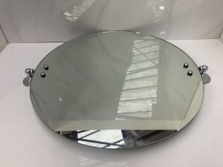 Lot 867  
            Marchington SR19 - Collection 

                
(COLLECTION ONLY) 458MM DIAM CHROME MOUNTED BATHROOM MIRROR - RRP £145: LOCATION ...