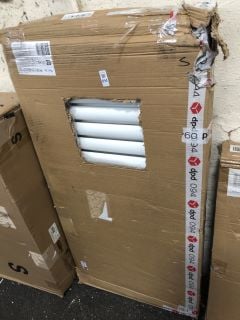 Lot 894  
            Marchington SR19 - Delivery or Collection 

                
WHITE HORIZONTAL DOUBLE OVAL TUBED ALUMINUM RADIATOR 1190 X 600MM - RRP £279: LOC...