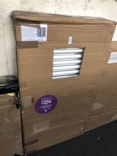 Lot 904  
            Marchington SR19 - Delivery or Collection 

                
TRADITIONAL HORIZONTAL 2 COLUMN CAST IRON STYLE RADIATOR IN WHITE 1190 X 600MM - ...