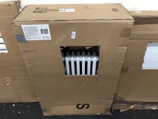 Lot 917  
            Marchington SR19 - Delivery or Collection 

                
TRADITIONAL HEATED TOWEL RADIATOR IN CHROME WITH A 8 X 3 COLUMN CAST IRON STYLE C...