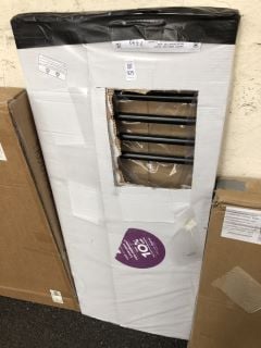 Lot 925  
            Marchington SR19 - Delivery or Collection 

                
BLACK STRAIGHT TUBED HEATED TOWEL RADIATOR 1200 X 500MM - RRP £285: LOCATION - B5