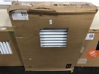Lot 930  
            Marchington SR19 - Delivery or Collection 

                
TRADITIONAL HORIZONTAL 4 COLUMN CAST IRON STYLE RADIATOR IN WHITE 1010 X 750MM - ...