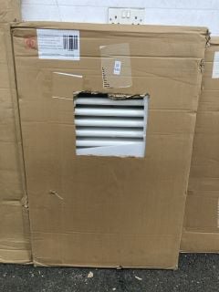 Lot 940  
            Marchington SR19 - Delivery or Collection 

                
TRADITIONAL HORIZONTAL 3 COLUMN CAST IRON STYLE RADIATOR IN WHITE 1010 X 600MM - ...