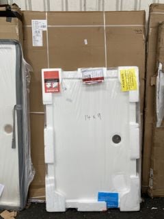 Lot 947  
            Marchington SR19 - Collection 

                
(COLLECTION ONLY) CLEAR GLASS 1177 X 1950MM WET ROOM PANEL WITH A 1400 X 900MM SH...