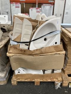 Lot 969  
            Marchington SR19 - Collection 

                
(COLLECTION ONLY) QTY OF VITRA 2TH CERAMIC CORNER BASINS - RRP £3000: LOCATION - B6
