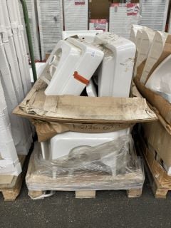 Lot 970  
            Marchington SR19 - Collection 

                
(COLLECTION ONLY) QTY OF ASSORTED CERAMIC BASINS - RRP £1500: LOCATION - B6