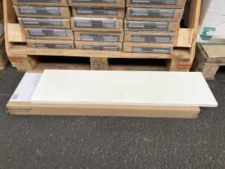 Lot 991  
            Marchington SR19 - Delivery or Collection 

                
10 X TAVISTOCK LINEN WHITE SLIM DEPTH END PANELS - RRP £750: LOCATION - B7