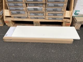 Lot 992  
            Marchington SR19 - Delivery or Collection 

                
10 X TAVISTOCK LINEN WHITE SLIM DEPTH END PANELS - RRP £750: LOCATION - B7